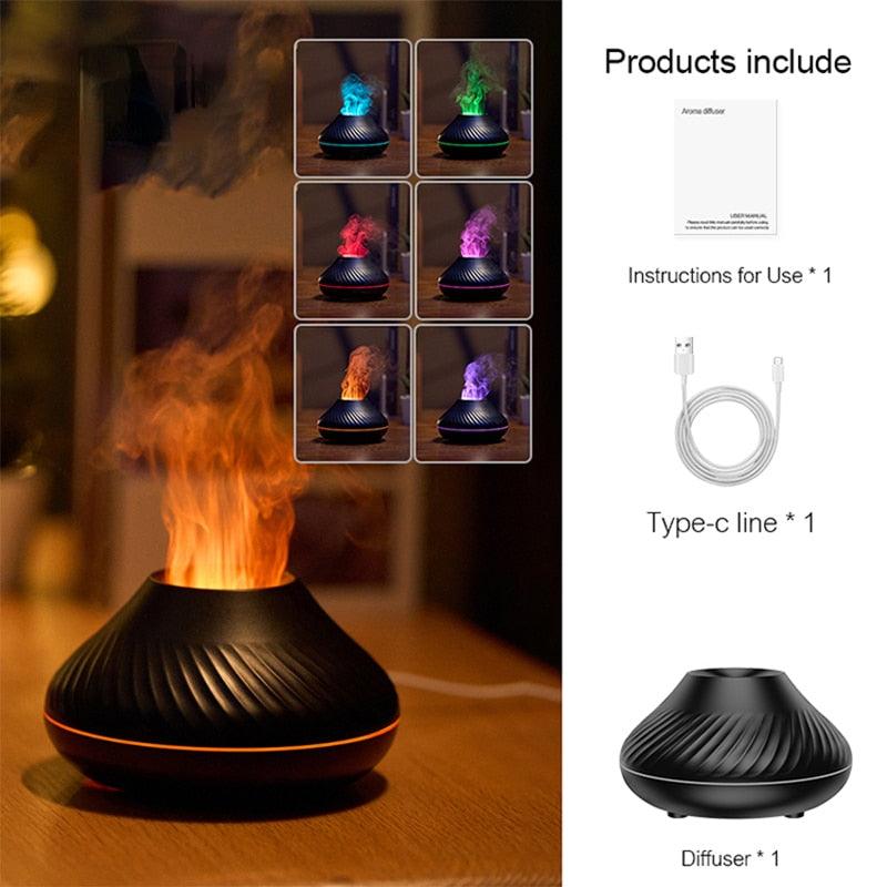 Volcanic Flame Aroma Diffuser - PHB SOLUTIONS